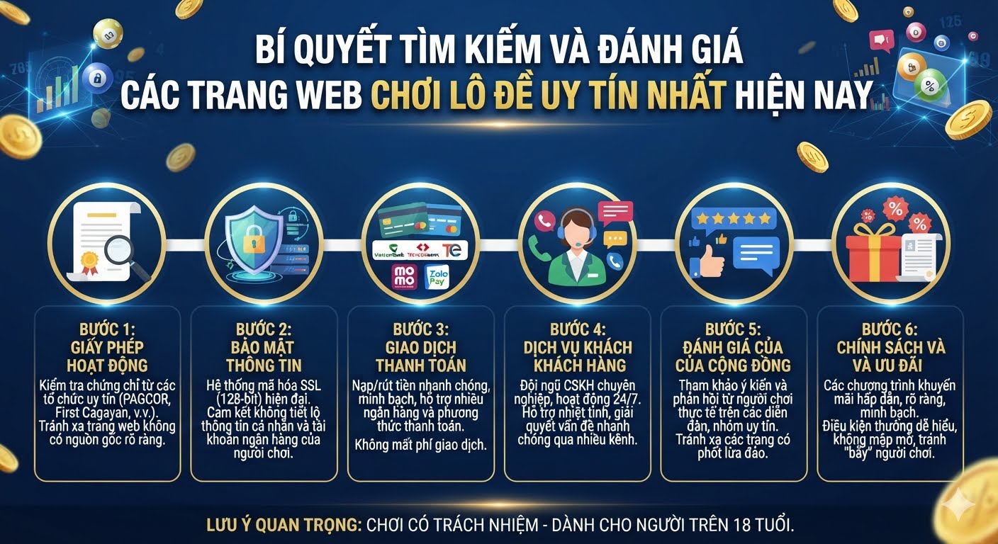 trang web chơi lô đề uy tín